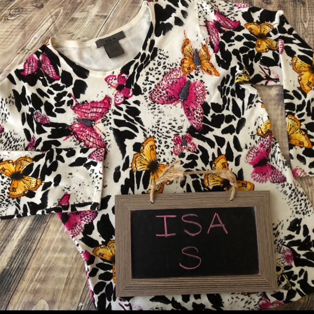 🔵💥🚨Butterfly ISA Top‼️ Size Small